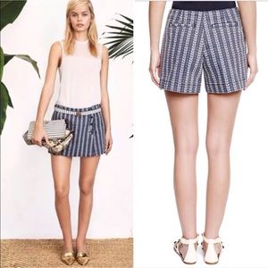 Tory Burch Belina Denim Skirt Skort Size 10